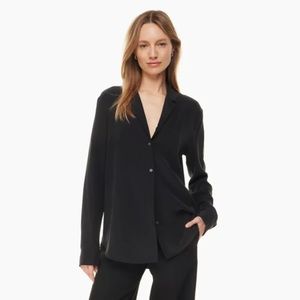 BNWT Babaton Monocle Blouse in Black